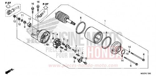 MOTEUR DE DEMARRAGE CB1100NAK de 2019